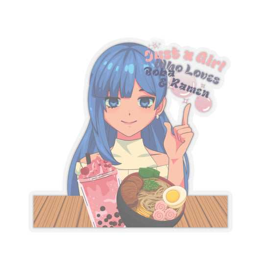 Boba Ramen Girl 2 Stickers