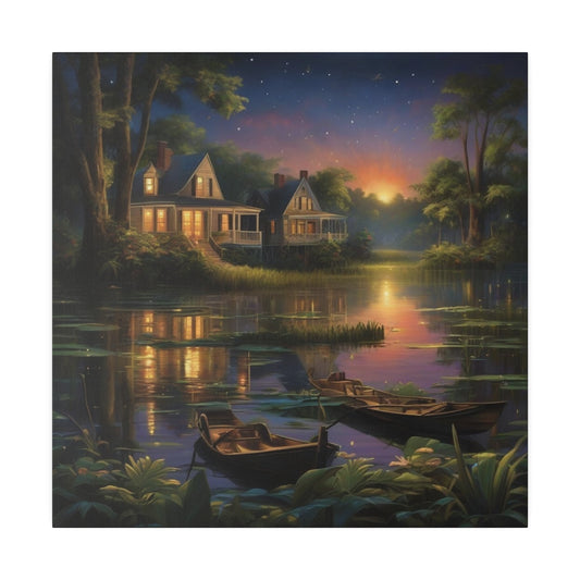 Bayou - Matte Canvas, Stretched, 0.75"